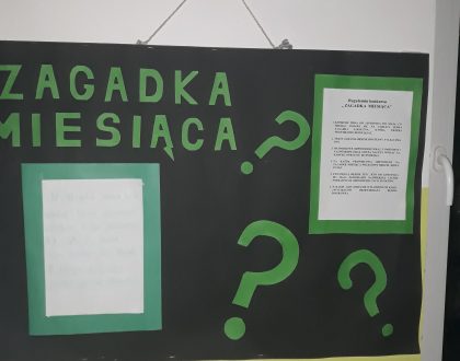 Zagadka miesiąca